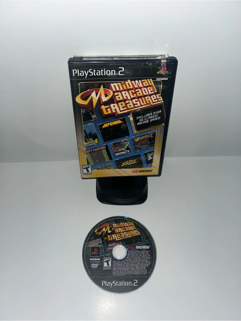 Sony PlayStation 2 Midway Arcade Treasures — Black